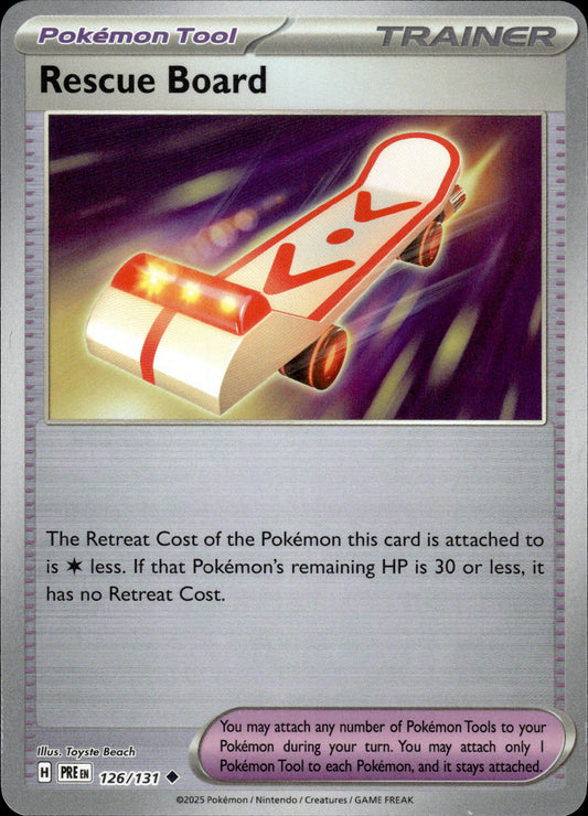 Rescue Board - Pokeball - Prismatic Evolutions 126/131 - Pokemon
