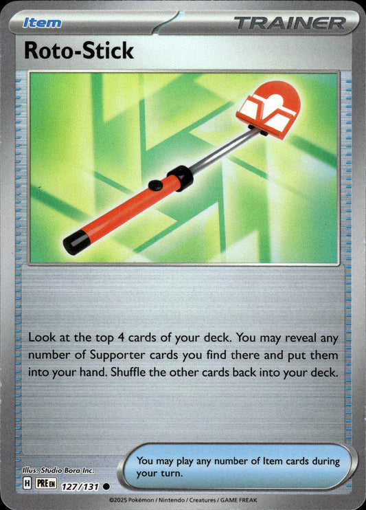 Roto-Stick - Pokeball - Prismatic Evolutions 127/131 - Pokemon