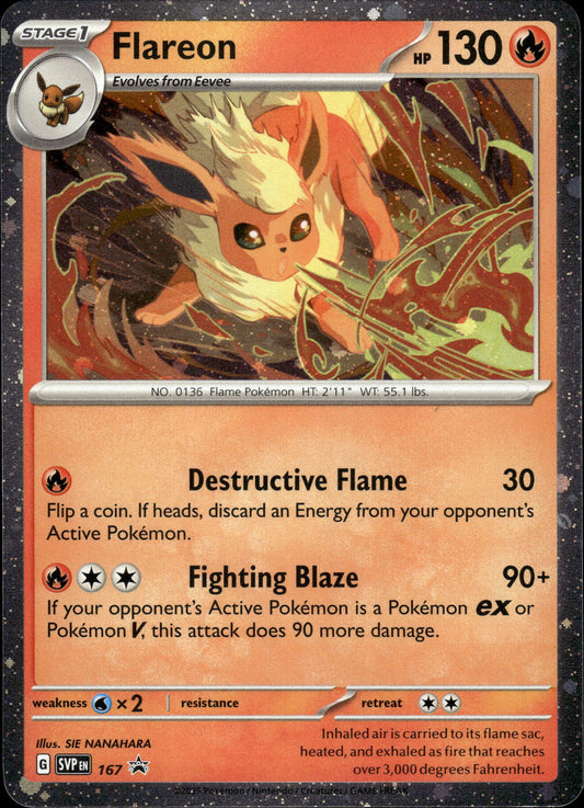 Flareon - Black Star Promo SVP 167 - Pokemon