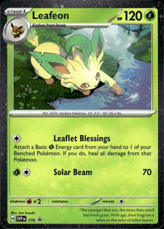 Leafeon - Black Star Promo SVP 170 - Pokemon