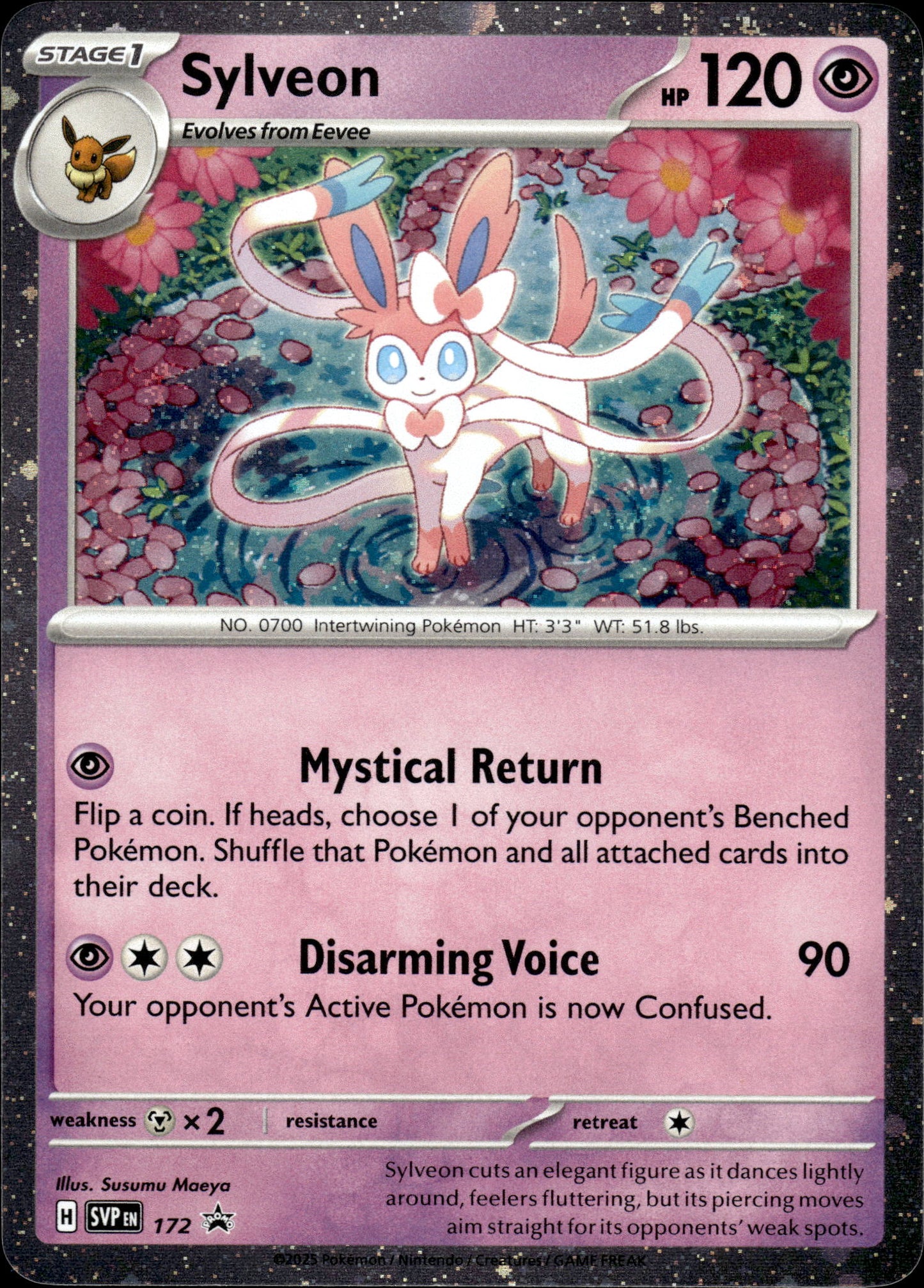 Sylveon - Black Star Promo SVP 172 - Pokemon