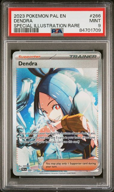 Dendra - PSA 9 - Special Illustration Rare - Paldea Evolved 266/193 - Pokemon