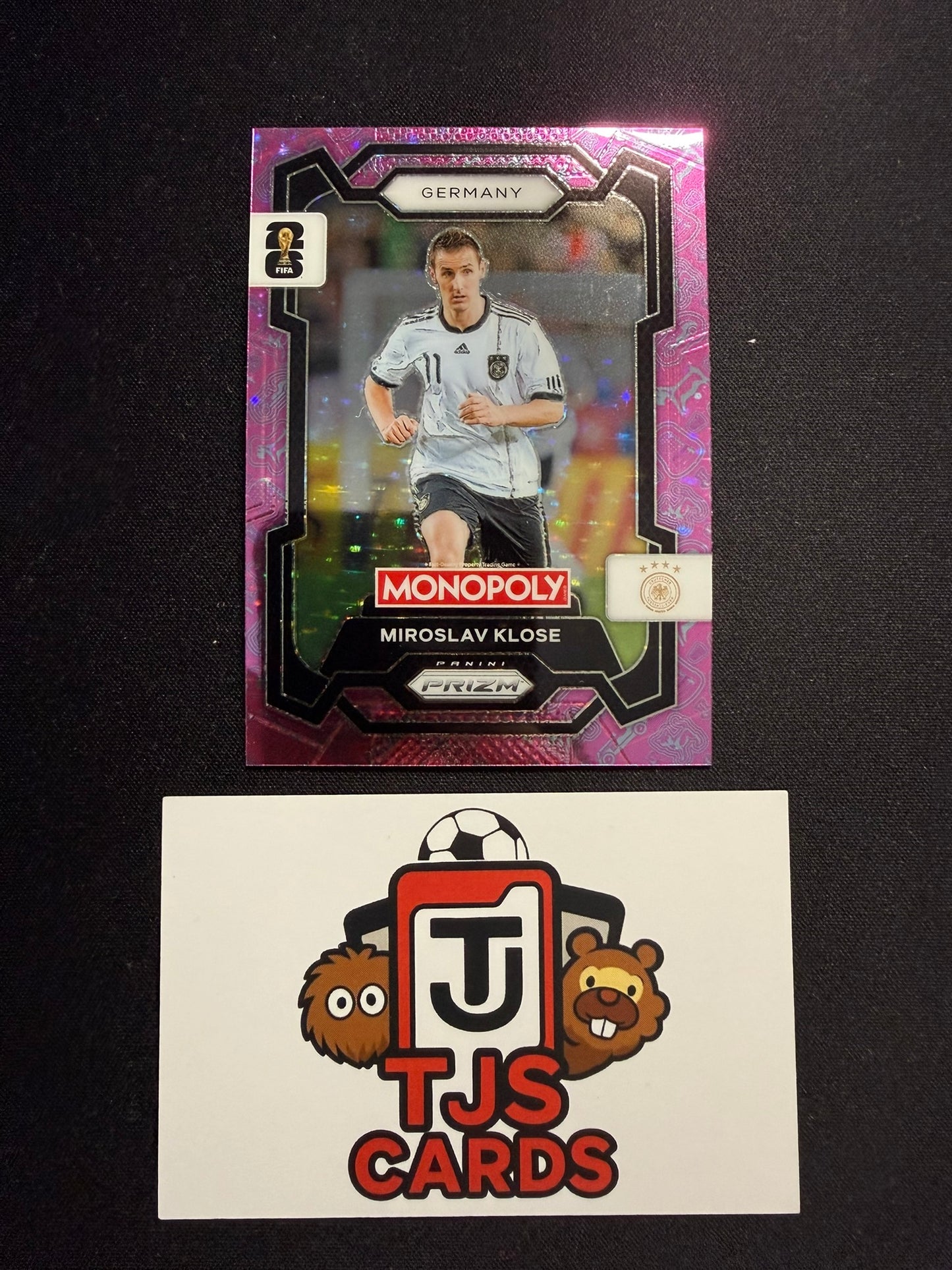 Miroslav Klose - Pink Stars SP - Panini Prizm Monopoly World Cup 2026