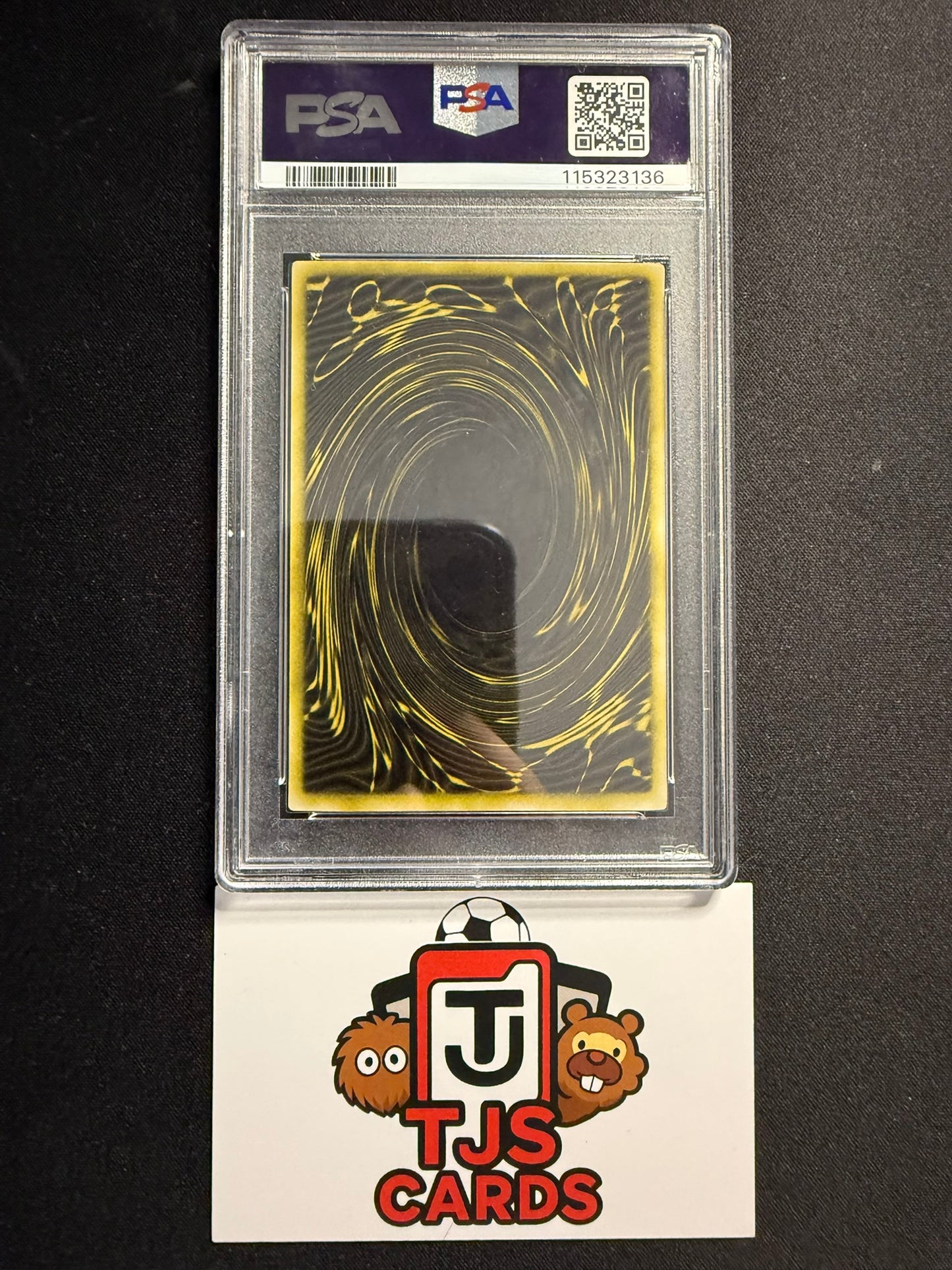 The Winged Dragon Of Ra - PSA 9 - Prismatic Secret Rare GBI-003 - YuGiOh