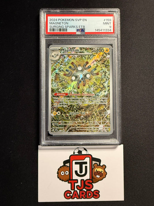 Magneton - PSA 9 - Surging Sparks Black Star Promo SVP 159 - Pokemon