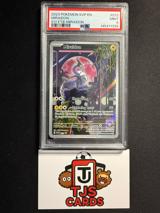 Miraidon - PSA 9 - Black Star Promo SVP 013 - Pokemon