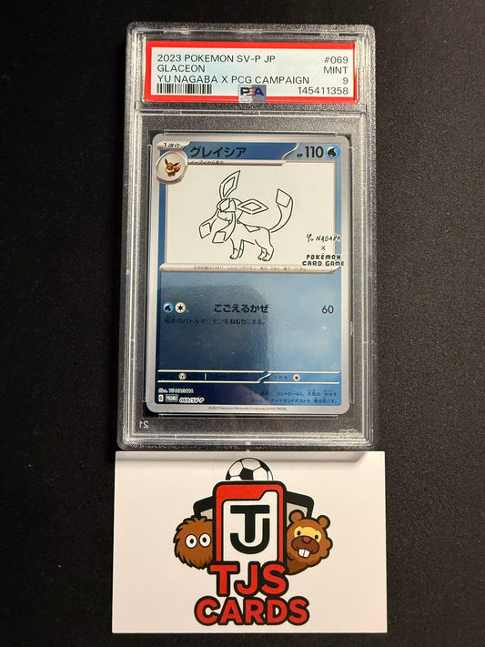 Glaceon - PSA 9 - Yu Nagaba Promo 069/SV-P - Pokemon