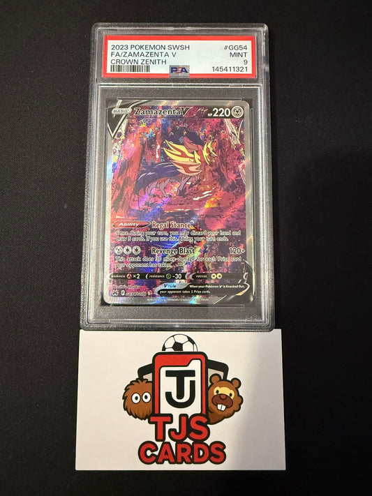 Zamazenta V - PSA 9 - Crown Zenith GG54/GG70 - Pokemon