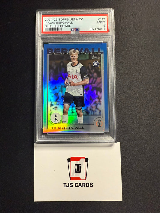 Lucas Bergvall - PSA 9 - Rookie Blue /125 - TOPPS UCC 2024/25