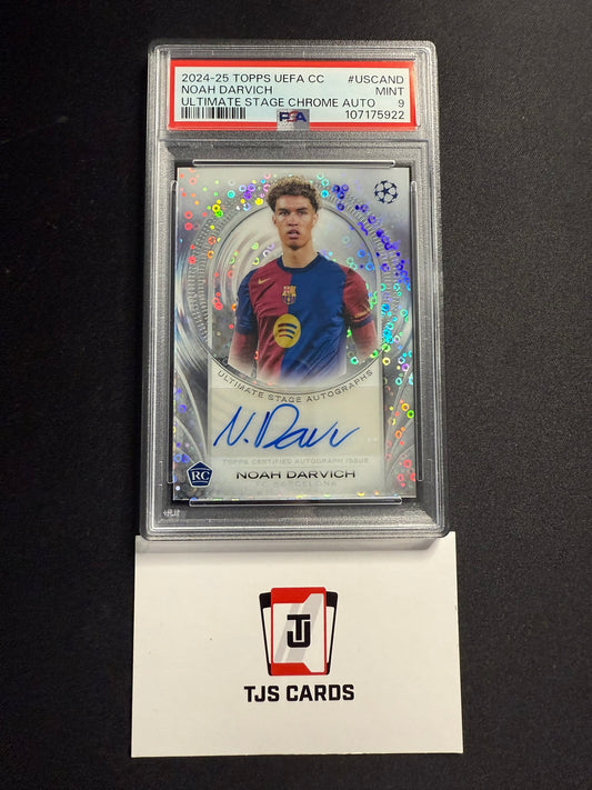 Noah Darvich - PSA 9 - Ultimate Stage Rookie Auto - TOPPS UCC 2024/25