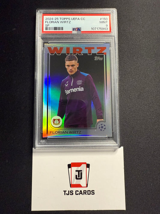 Florian Wirtz - PSA 9 - SP Image Variation - TOPPS UCC 2024/25