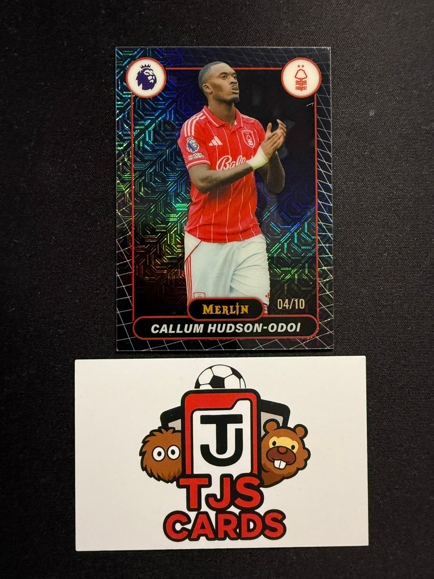 Callum Hudson-Odoi - Black Mojo /10 - TOPPS Merlin Premier League 2026
