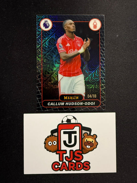 Callum Hudson-Odoi - Black Mojo /10 - TOPPS Merlin Premier League 2026