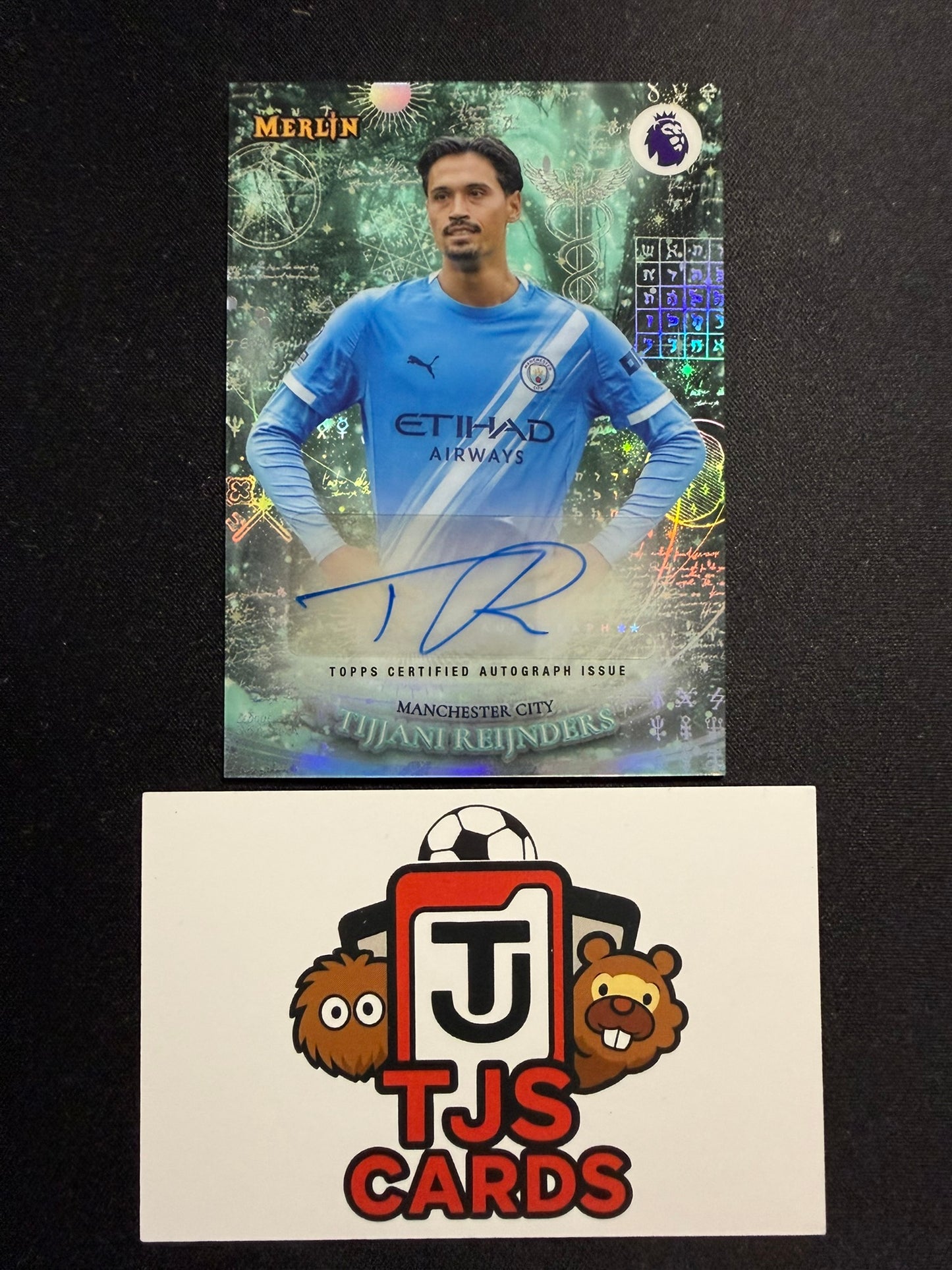 Tijjani Reijnders - Enchanted Pen Auto - TOPPS Merlin Premier League 2026