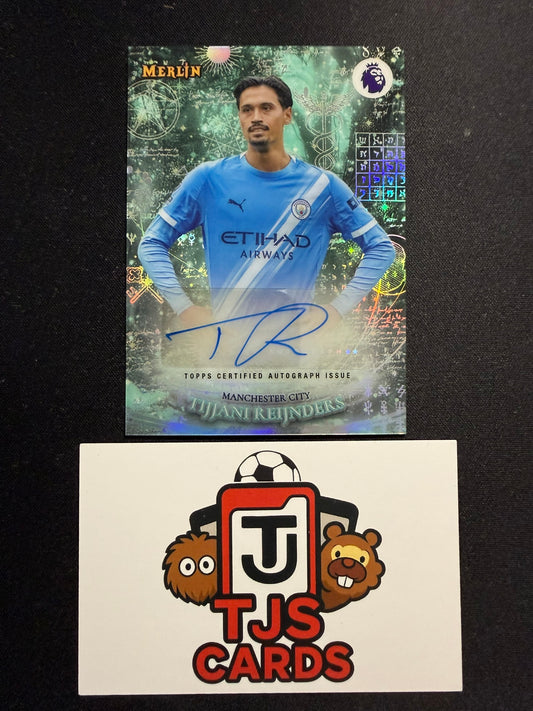 Tijjani Reijnders - Enchanted Pen Auto - TOPPS Merlin Premier League 2026