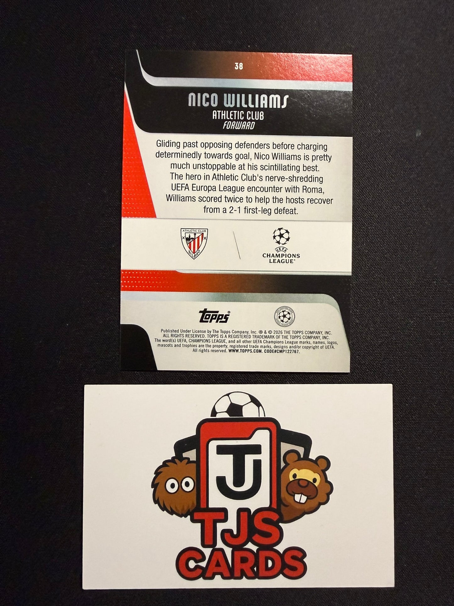 Nico Williams - Purple /75 - TOPPS Carnival UCC 2025/26