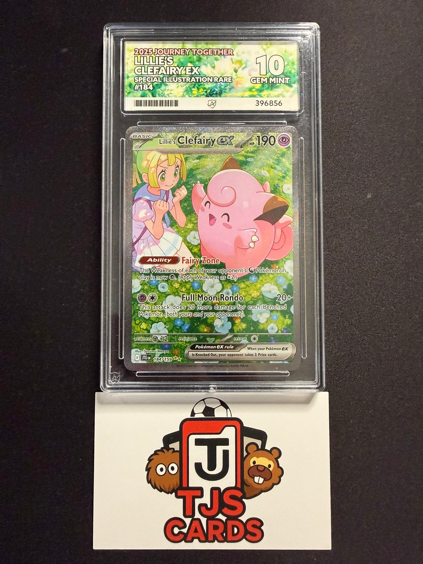 Lillie's Clefairy ex - ACE 10 - Journey Together 184/159 - Pokemon