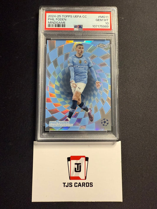 Phil Foden - PSA 10 - Mindgame - TOPPS UCC 2024/25