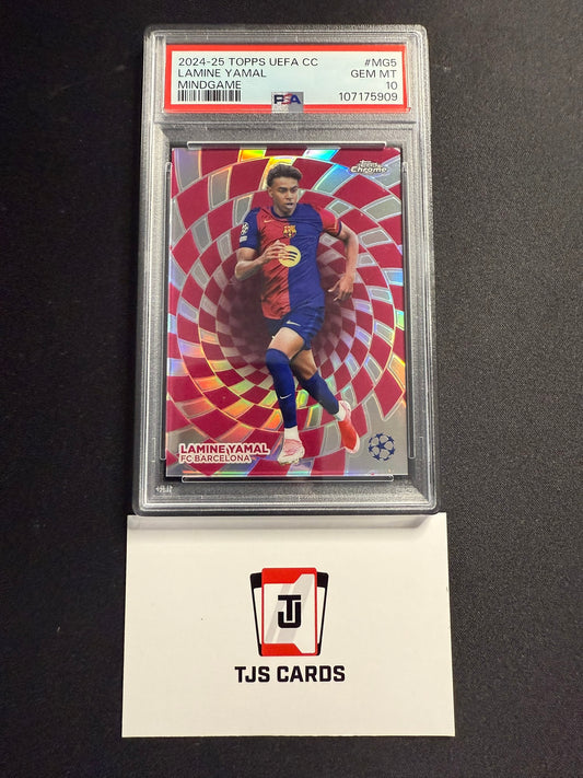Lamine Yamal - PSA 10 - Mindgame - TOPPS UCC 2024/25