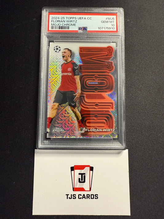 Florian Wirtz - PSA 10 - Mojo - TOPPS UCC 2024/25