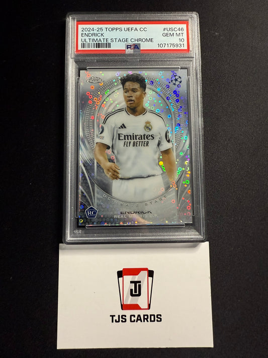 Endrick - PSA 10 - Rookie Ultimate Stage - TOPPS UCC 2024/25