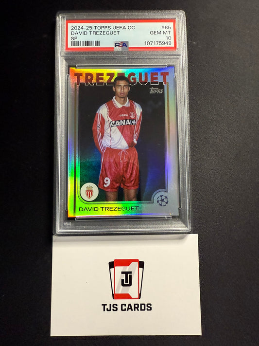 David Trezeguet - PSA 10 - Image Variation SP - TOPPS UCC 2024/25