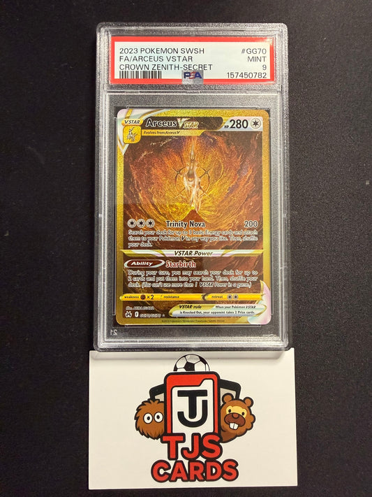 Arceus VSTAR - PSA 9 - Gold Crown Zenith GG70/GG70 - Pokemon