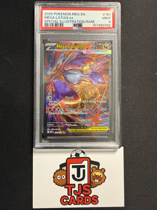Mega Latias ex - PSA 9 - Mega Evolution 181/132 - Pokemon