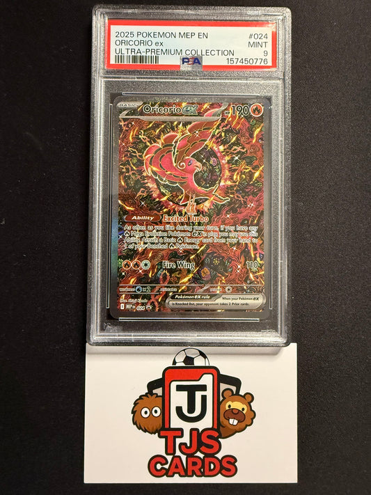 Oricorio ex - PSA 9 - Black Star Promo MEP 024 - Pokemon