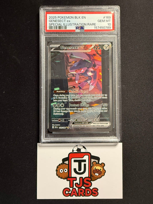 Genesect ex - PSA 10 - Black Bolt 169/086 - Pokemon