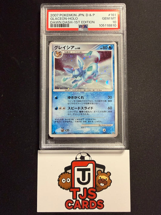 Glaceon - PSA 10 - Holo 1st Edition Dawn Dash DPBP#161 - Pokemon
