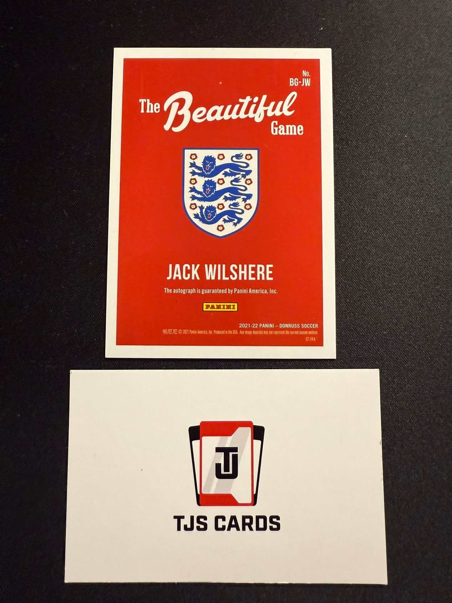 Jack Wilshere - Auto - Panini Donruss 2021/22