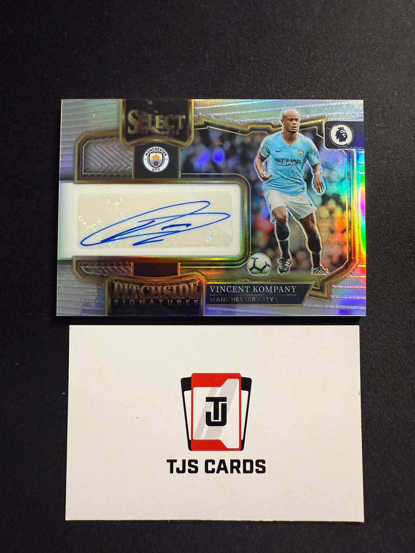 Vincent Kompany - Auto - Panini Select Premier League 2022/23