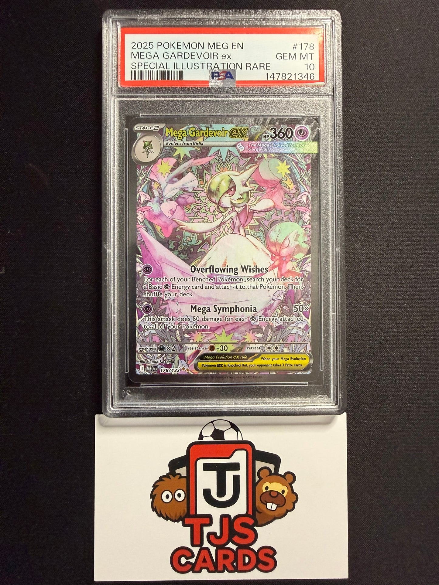 Mega Gardevoir ex - PSA 10 - Mega Evolution 178/132 - Pokemon