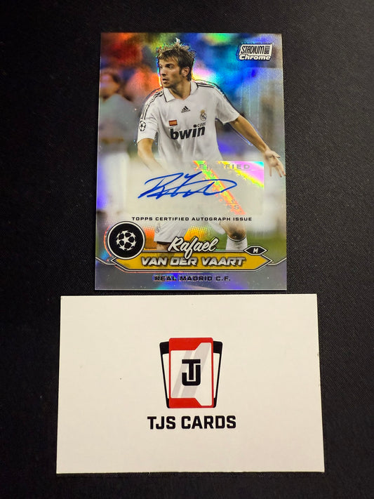 Rafael Van Der Vaart - Auto - TOPPS Stadium Club Chrome 2023/24