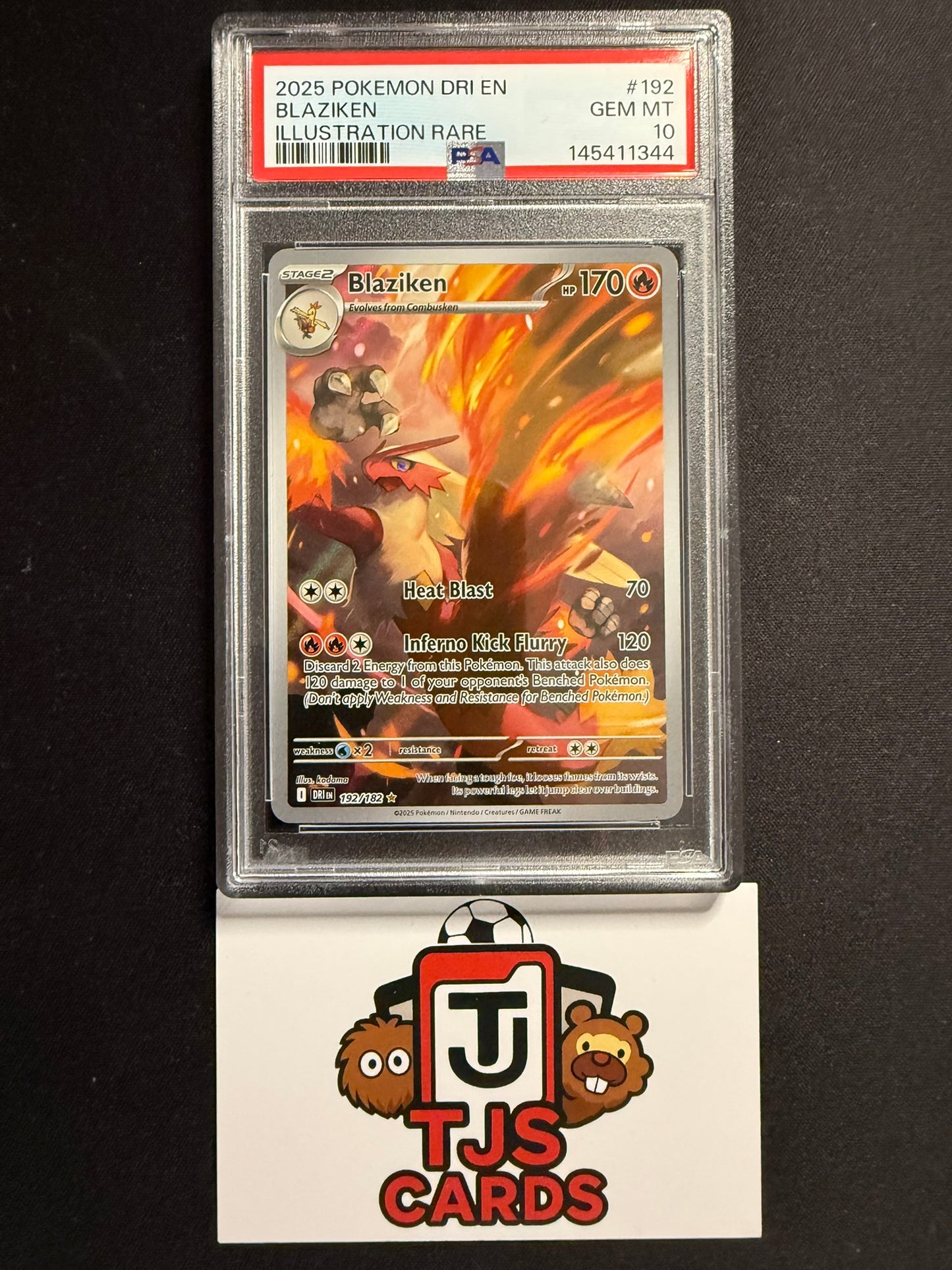 Blaziken - PSA 10 - Destined Rivals 192/182 - Pokemon