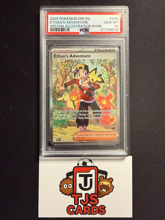 Ethan's Adventure - PSA 10 - Destined Rivals 236/182 - Pokemon