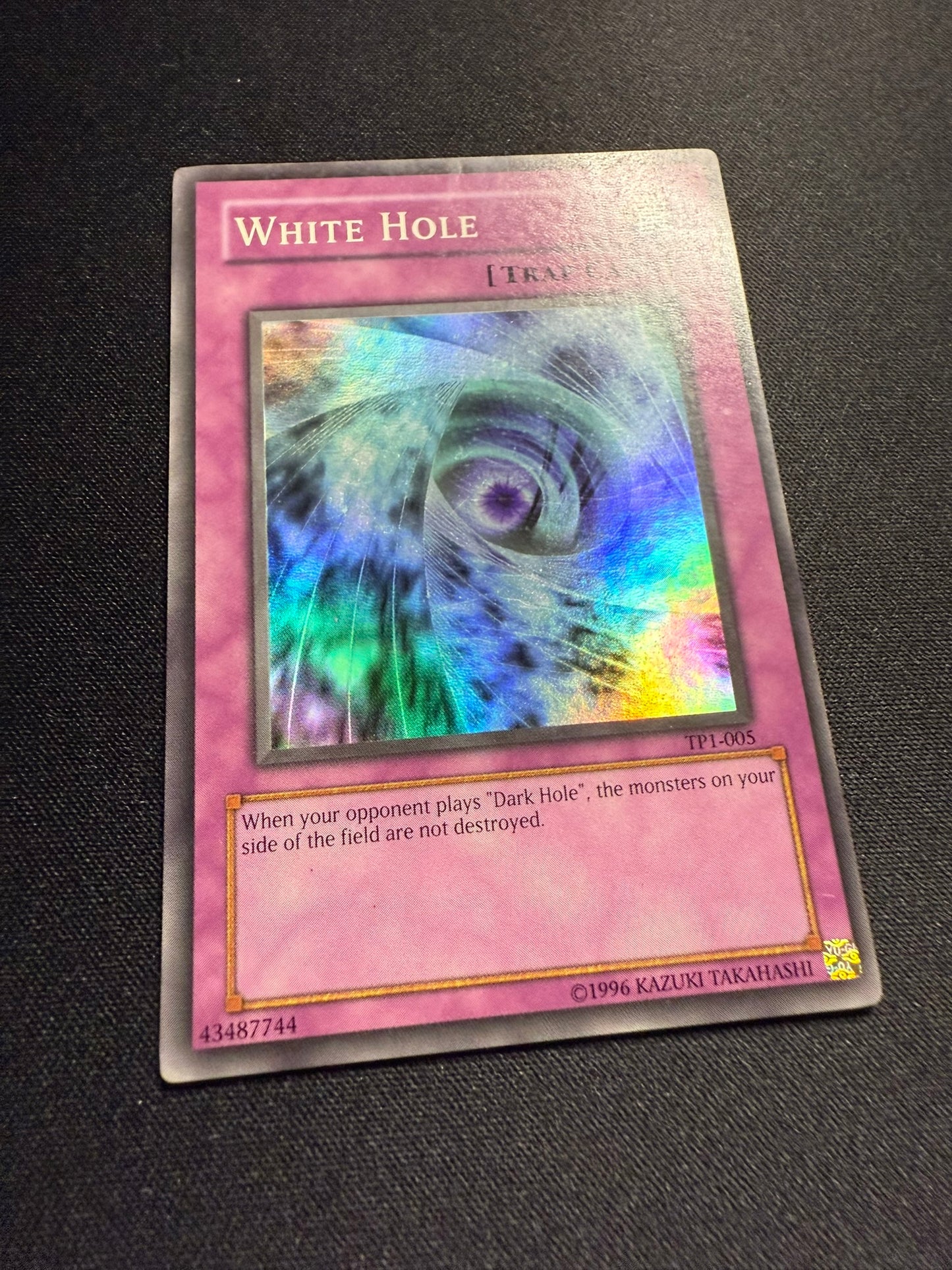 White Hole - Super Rare TP1-005 - MP - YuGiOh