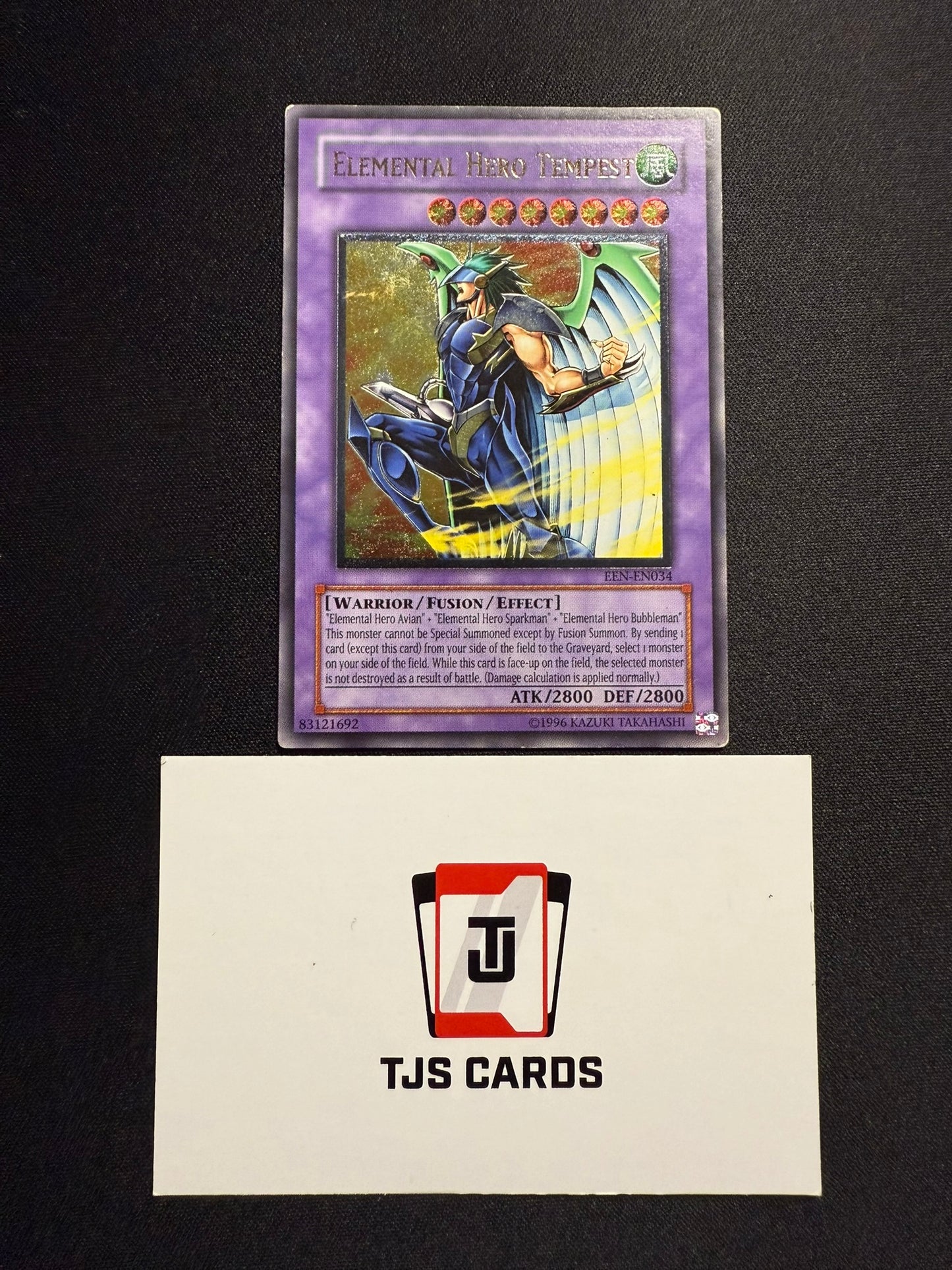 Elemental Hero Tempest - Ultimate Rare EEN-EN034 - MP - YuGiOh