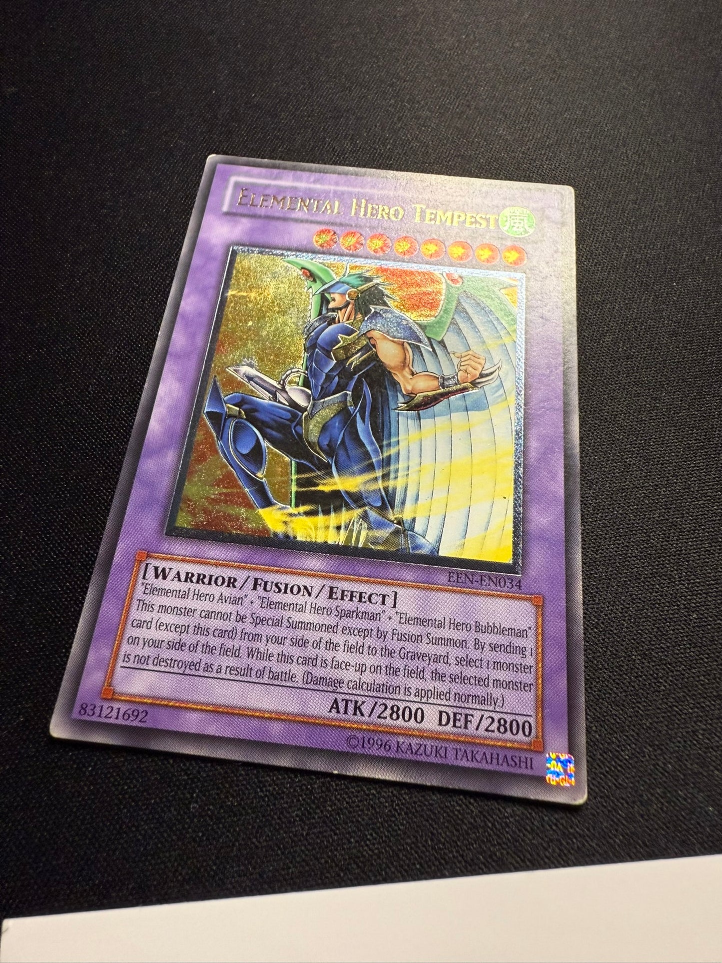 Elemental Hero Tempest - Ultimate Rare EEN-EN034 - MP - YuGiOh