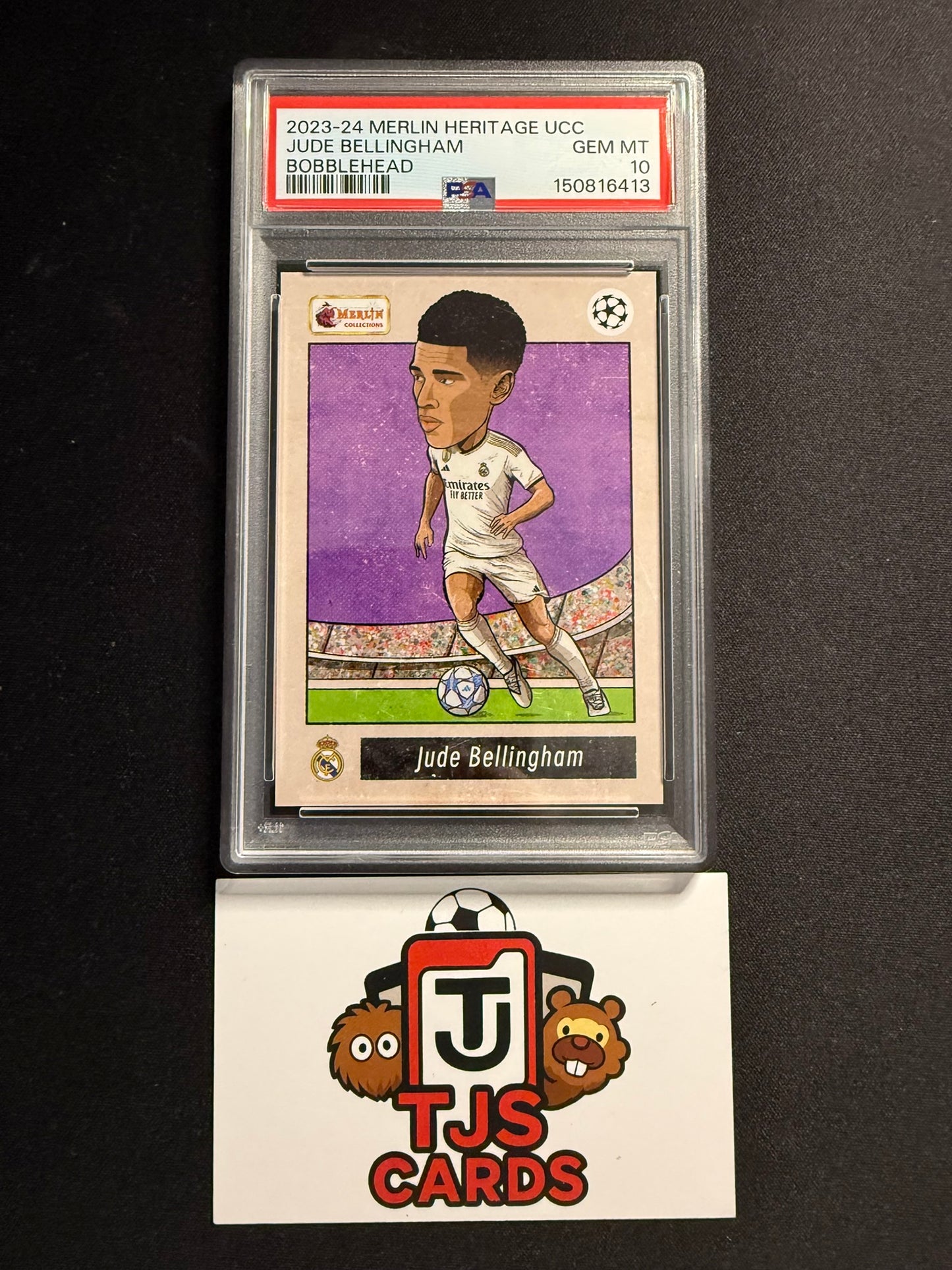 Jude Bellingham - PSA 10 - Bobblehead - TOPPS Merlin Heritage 2023/24