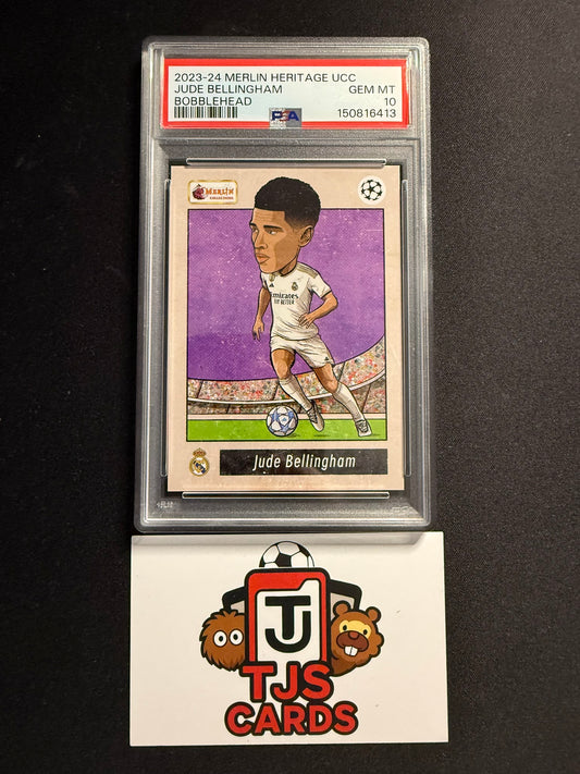 Jude Bellingham - PSA 10 - Bobblehead - TOPPS Merlin Heritage 2023/24