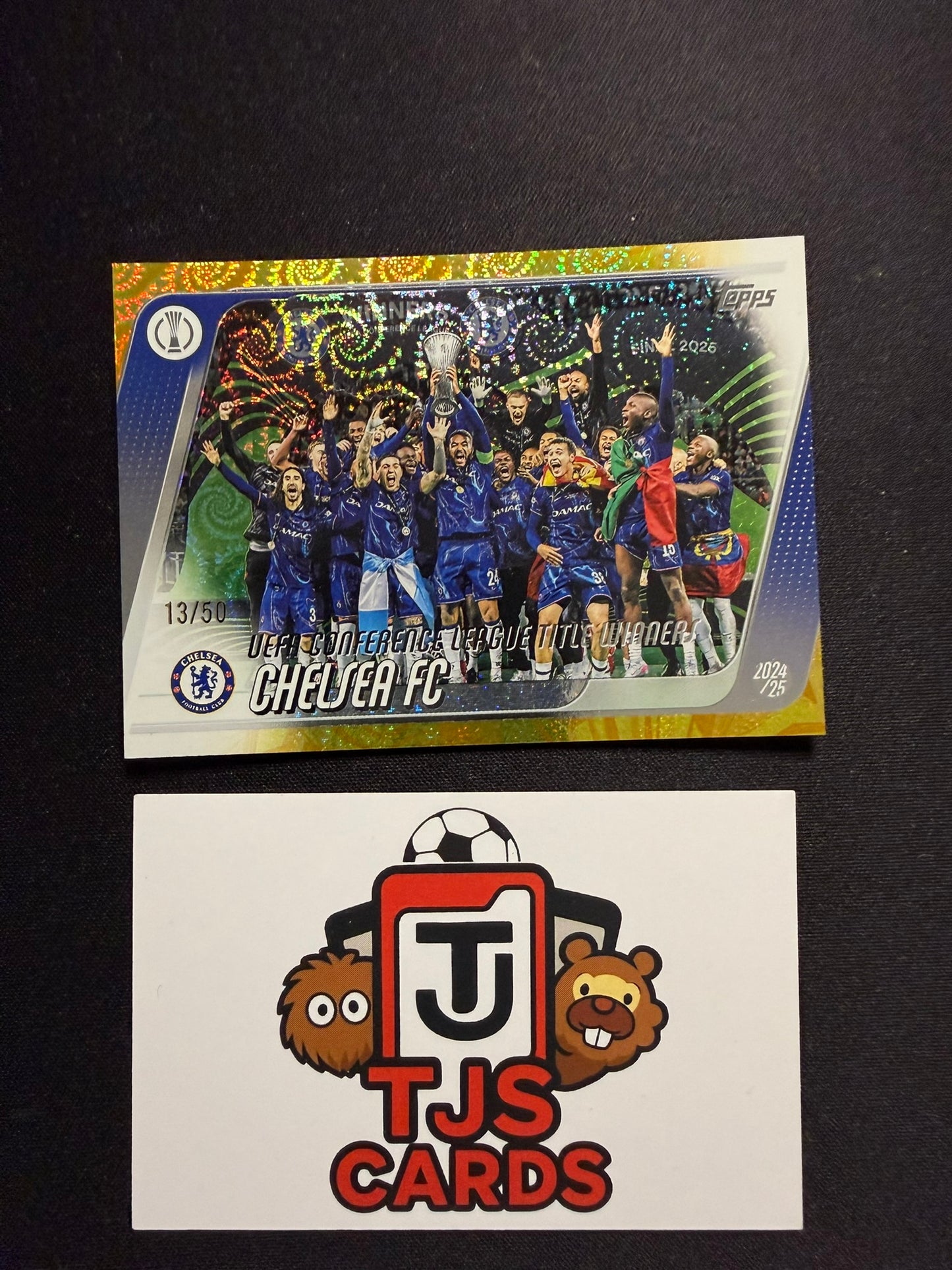 Chelsea FC - Gold Title Winners /50 - TOPPS Carnaval UCC 2025/26