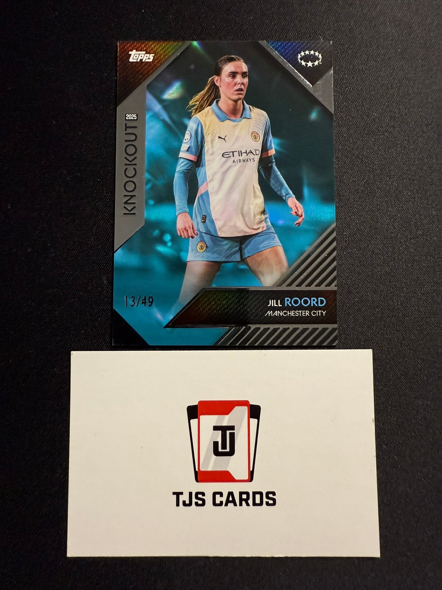Jill Roord - Blue /49 - TOPPS UWCL Knockout 2024/25