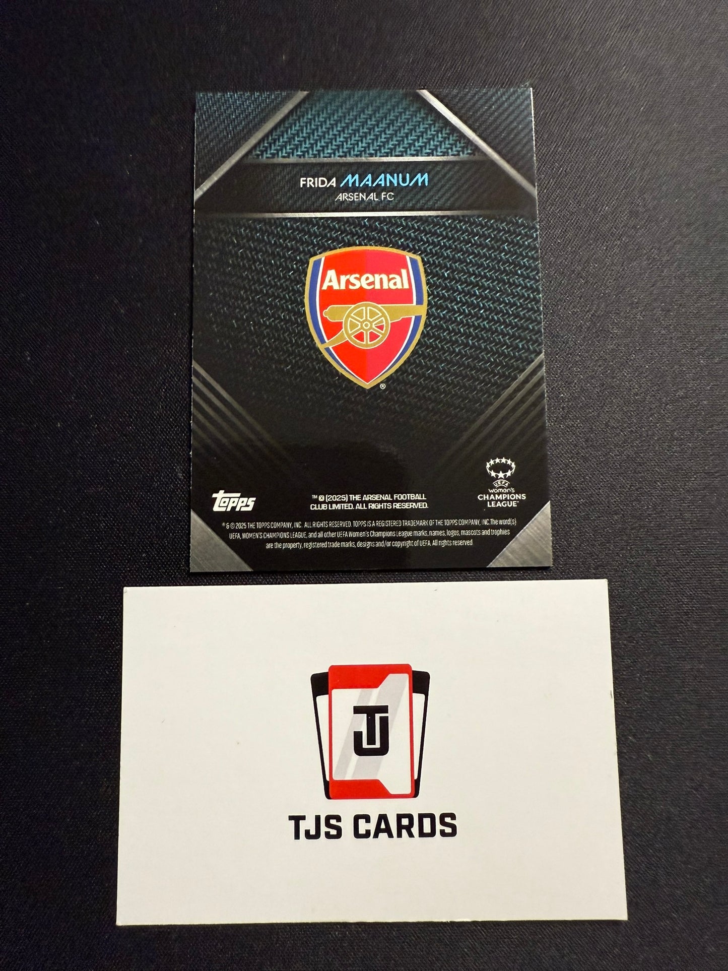 Frida Maanum - Blue /49 - TOPPS UWCL Knockout 2024/25