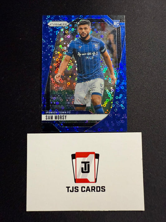Sam Morsy - Rookie Blue Breakaway Disco /99 - Panini Prizm Premier League 2024/25