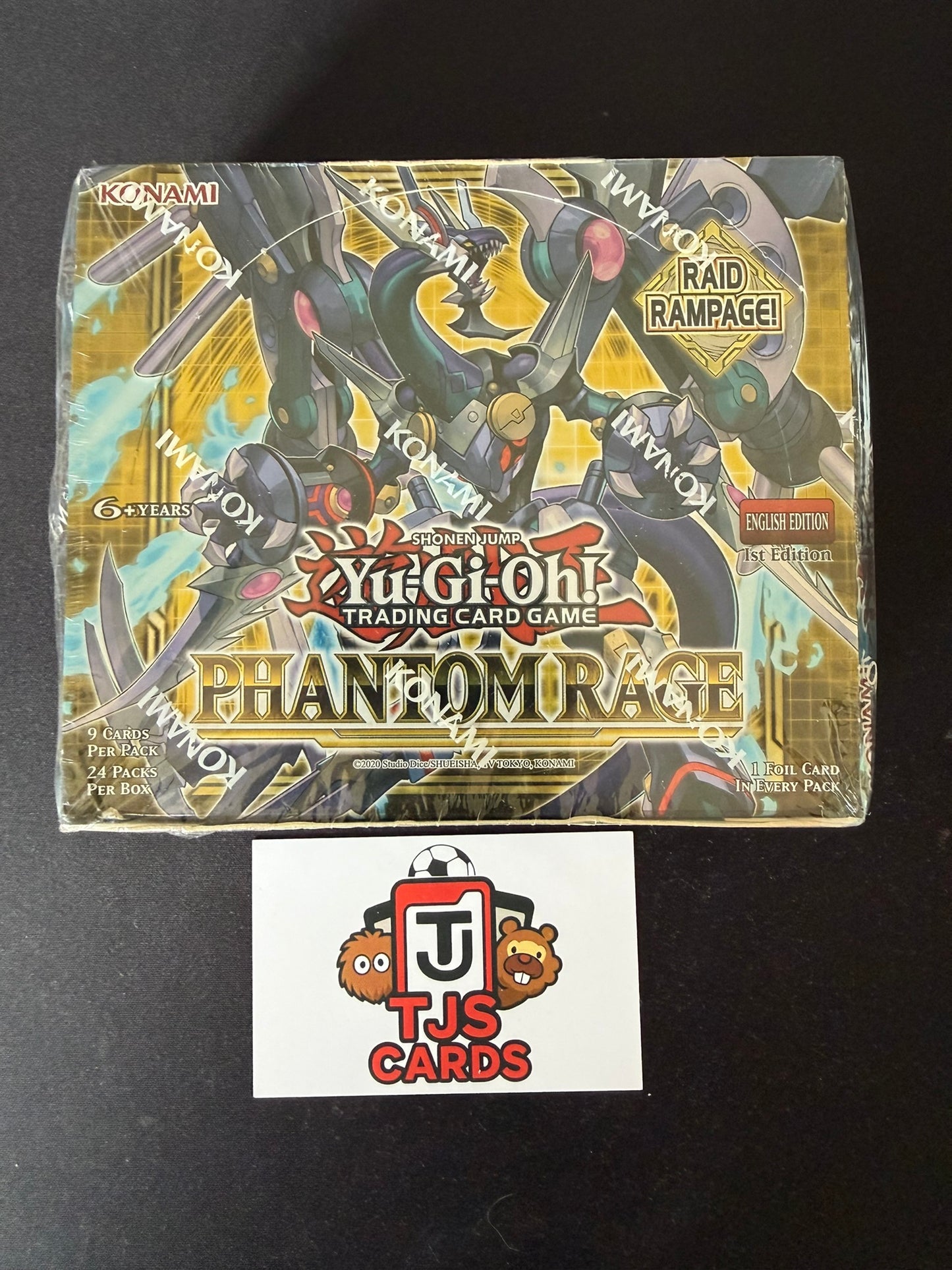 Phantom Rage 1st Edition Booster Box - YuGiOh