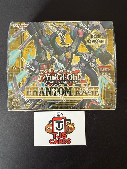 Phantom Rage 1st Edition Booster Box - YuGiOh