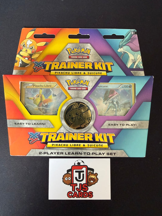 Pokemon XY Trainer Kit - Pikachu Libre & Suicune Sealed
