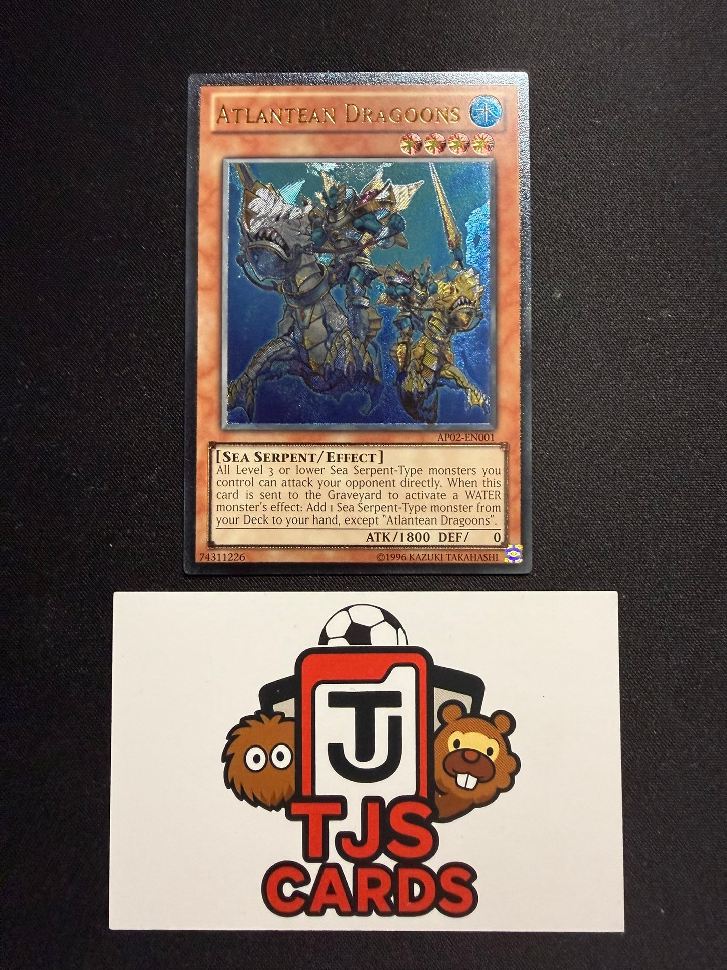 Atlantean Dragoons - Ultimate Rare AP02-EN001 - LP - YuGiOh
